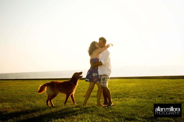 Newport, Rhode Island engagement photographer.