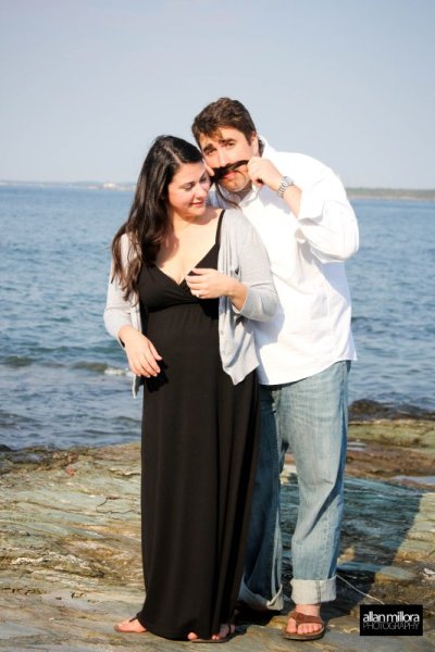 Newport, RI Engagement Session by Allan Millora Photography