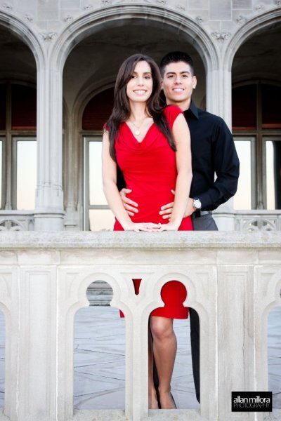 Newport, RI Engagement Session by Allan Millora Photography