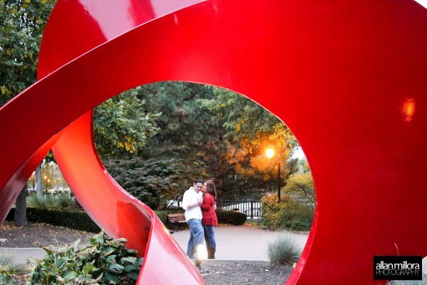 Chicago, IL Engagement Session by Allan Millora Photography