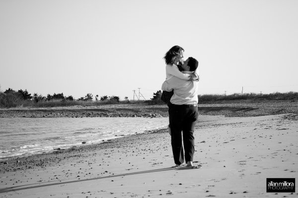 Newport, RI Engagement Session by Allan Millora Photography