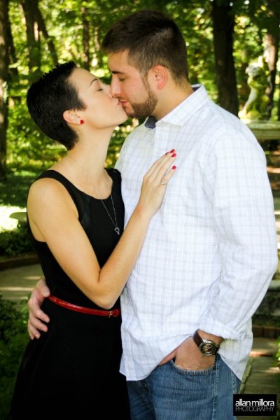 Blithewold Mansion Engagement Session by Allan Millora Photography