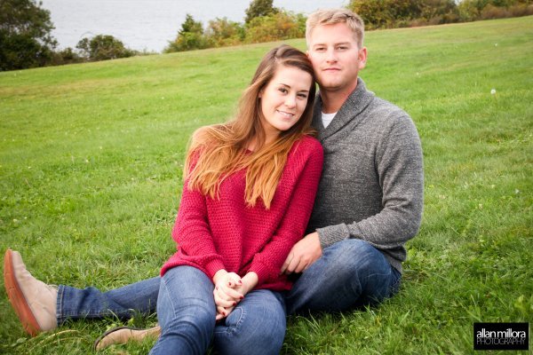 Newport, RI Engagement Session by Allan Millora Photography