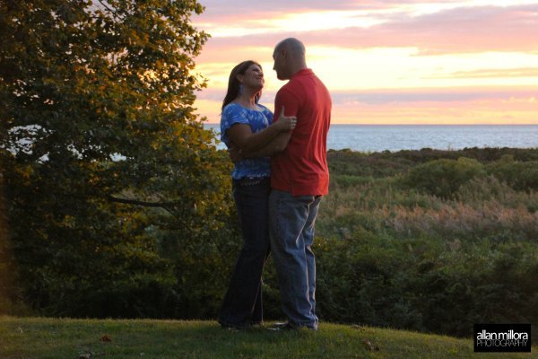 Newport, RI Engagement Session by Allan Millora Photography