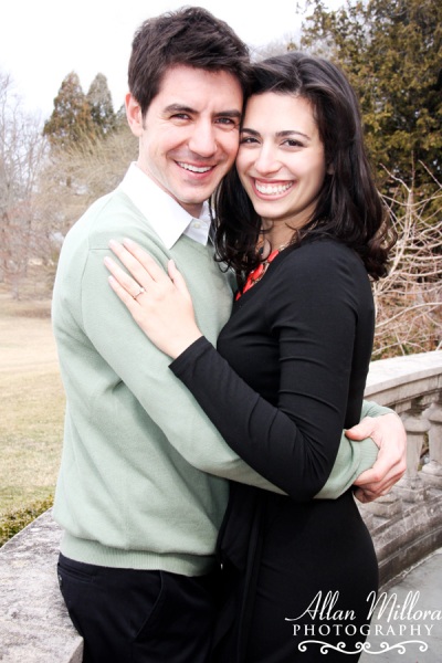 Blithewold Mansion Bristol, RI Engagement Session by Allan Millora Photography