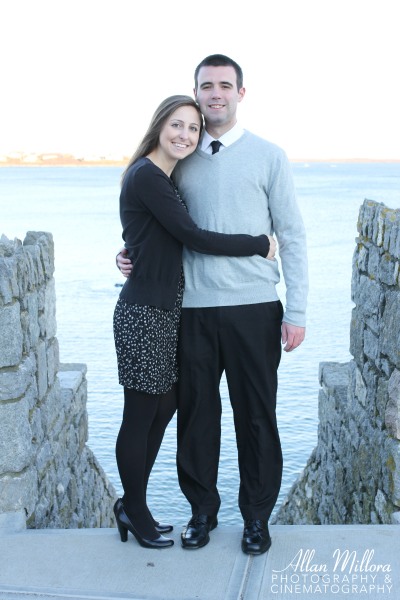 Newport, RI Engagement Session by Allan Millora Photography