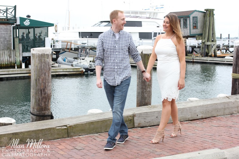 Newport, RI Engagement Session by Allan Millora Photography