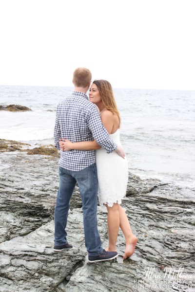 Newport, RI Engagement Session by Allan Millora Photography