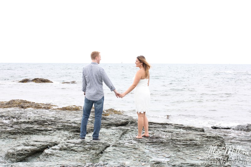 Newport, RI Engagement Session by Allan Millora Photography