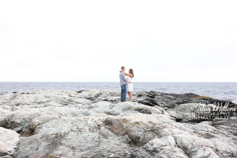 Newport, RI Engagement Session by Allan Millora Photography