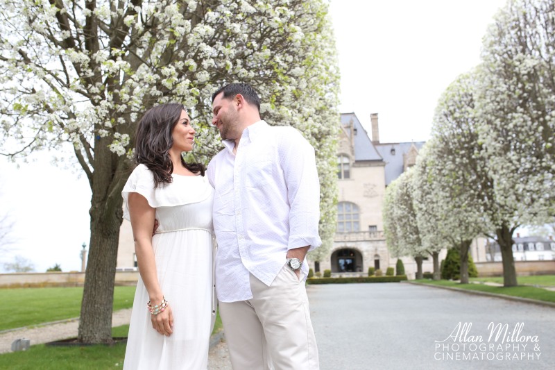 Newport, RI Engagement Session by Allan Millora Photography