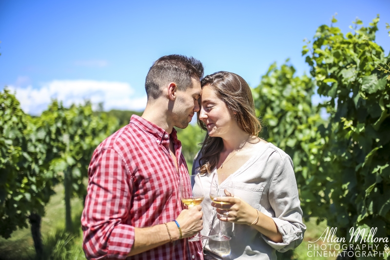 Newport, RI Engagement Session by Allan Millora Photography