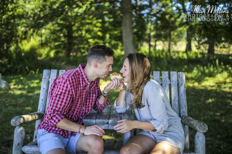 Blithewold Mansion Bristol, RI Engagement Session by Allan Millora Photography