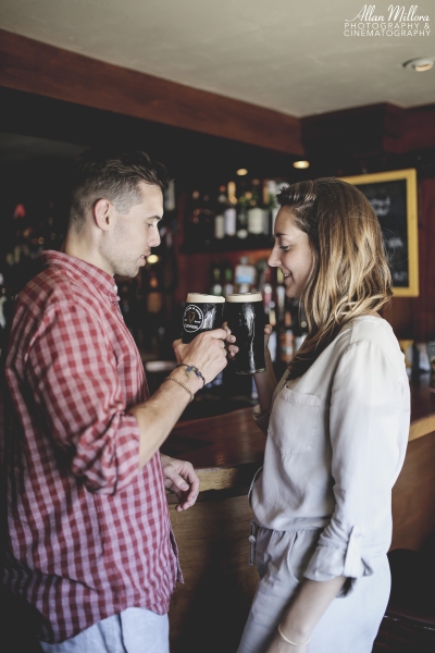 Bristol, RI Engagement Session by Allan Millora Photography