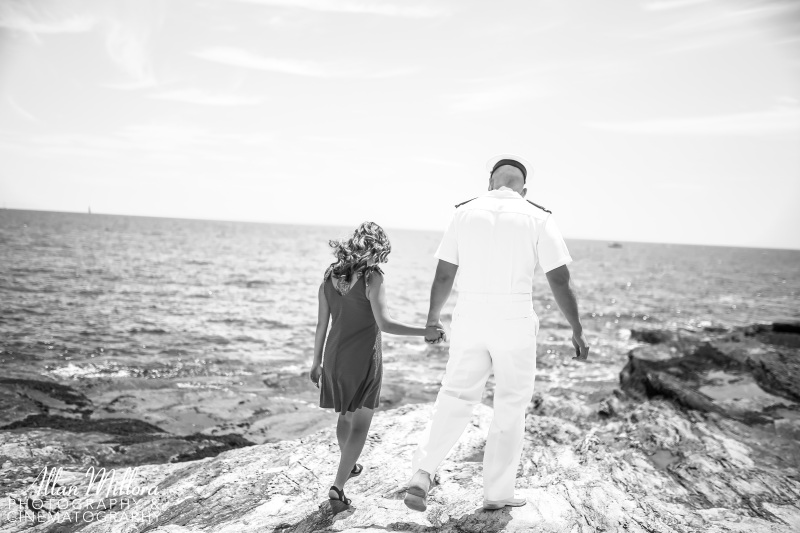 Beavertail Jamestown, RI Engagement Session by Allan Millora Photography