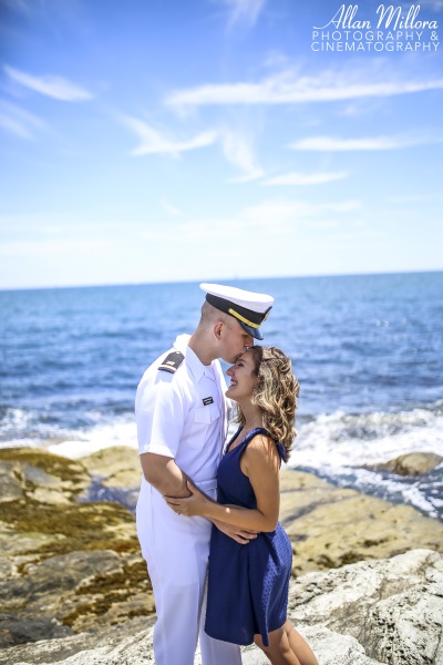 Beavertail Jamestown, RI Engagement Session by Allan Millora Photography