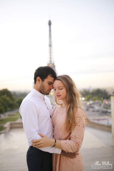 Paris Engagement Session by Allan Millora Photography