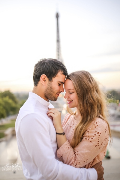 Paris Engagement Session by Allan Millora Photography