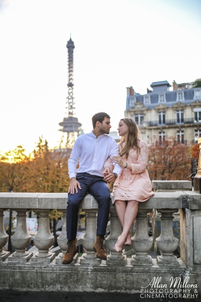 Paris Engagement Session by Allan Millora Photography