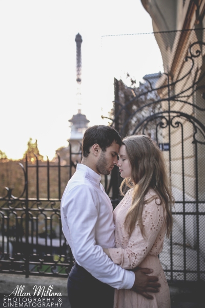 Paris Engagement Session by Allan Millora Photography