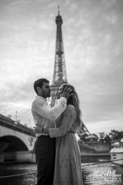 Paris Engagement Session by Allan Millora Photography