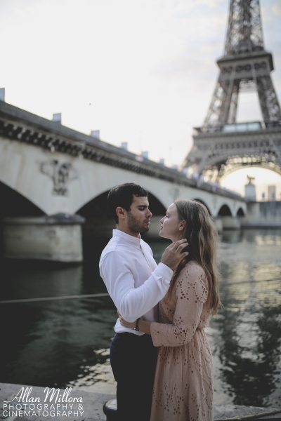 Paris Engagement Session by Allan Millora Photography