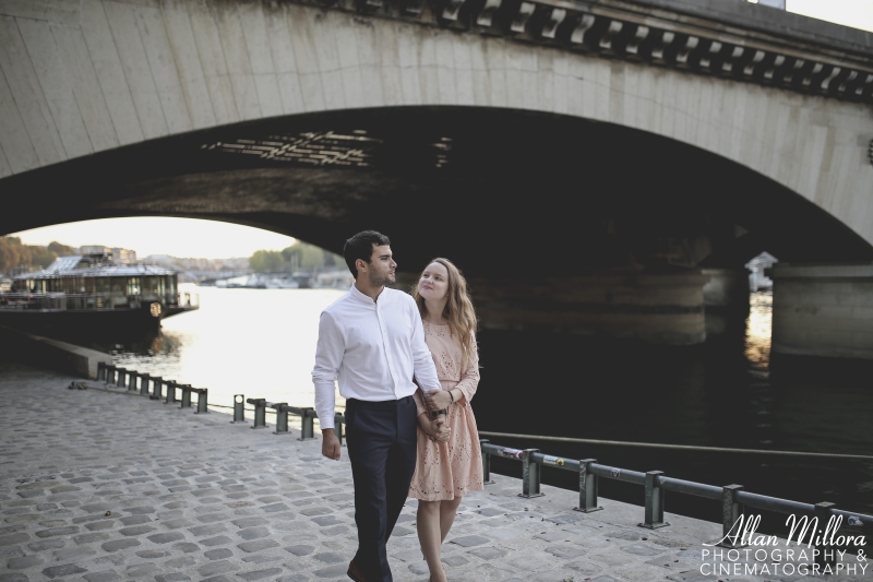 Paris Engagement Session by Allan Millora Photography