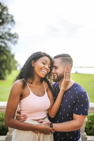 Blithewold Mansion Engagement Session by Allan Millora Photography