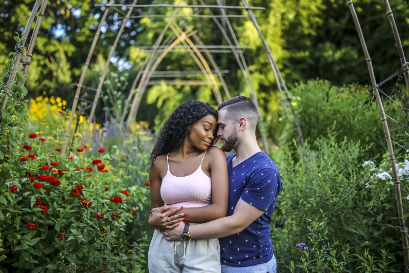 Blithewold Mansion Engagement Session by Allan Millora Photography